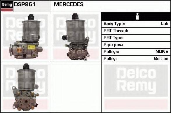 DELCO REMY DSP961 Гидравлический насос, рулевое управление