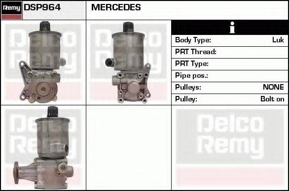 DELCO REMY DSP964 Гидравлический насос, рулевое управление