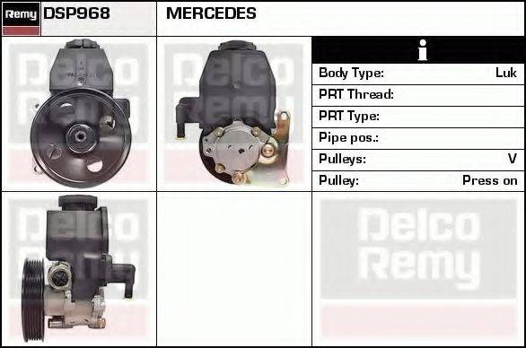 DELCO REMY DSP968 Гидравлический насос, рулевое управление