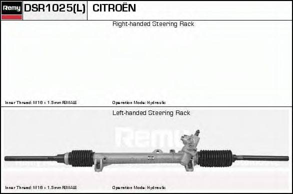 DELCO REMY DSR1025 Рулевой механизм