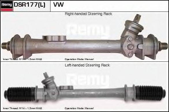 DELCO REMY DSR177L Рулевой механизм