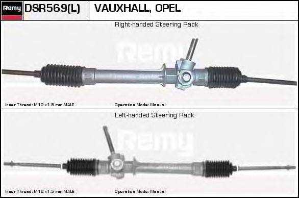 DELCO REMY DSR569L Рулевой механизм