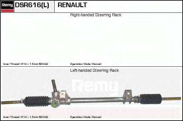 DELCO REMY DSR616 Рулевой механизм