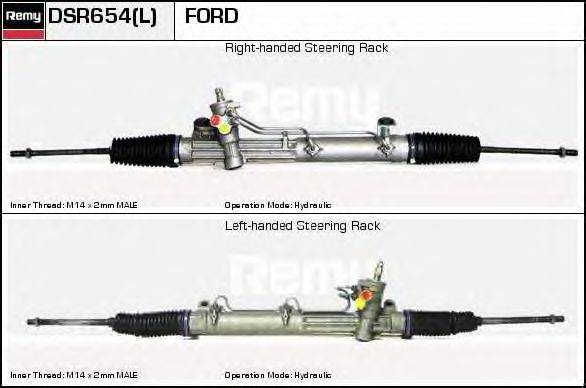 DELCO REMY DSR654L Рулевой механизм