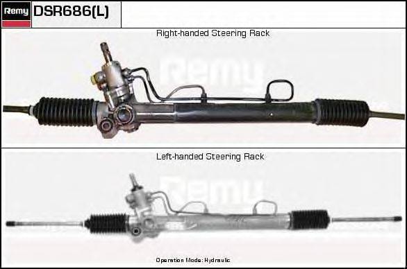 DELCO REMY DSR686L Рулевой механизм