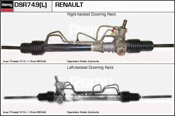 DELCO REMY DSR749 Рулевой механизм