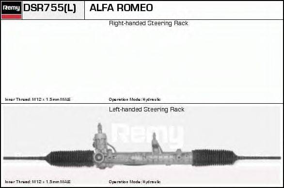 DELCO REMY DSR755 Рулевой механизм