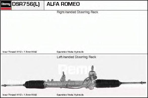 DELCO REMY DSR756 Рулевой механизм