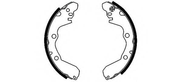 PAGID H8865 Комплект тормозных колодок