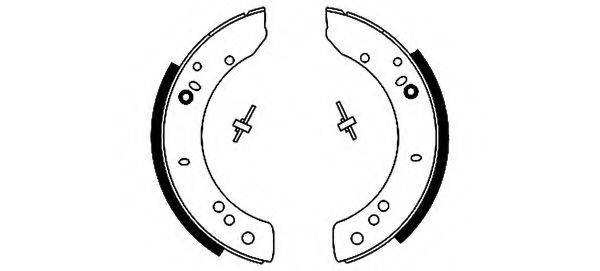 PAGID H9240 Комплект тормозных колодок