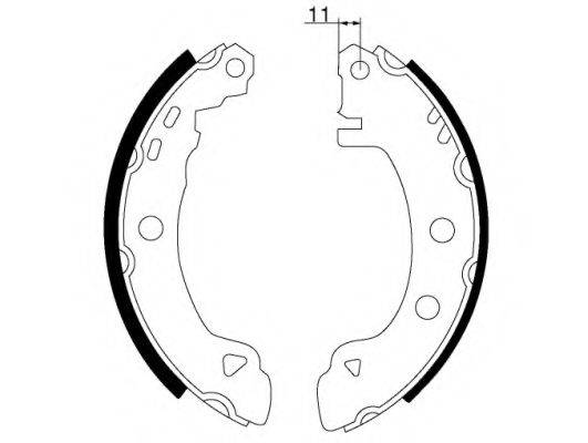 PAGID H9230 Комплект тормозных колодок