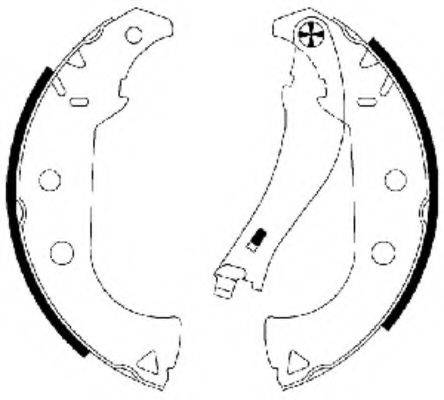 PAGID H9825 Комплект тормозных колодок