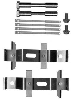 PAGID K0672 Комплектующие, колодки дискового тормоза