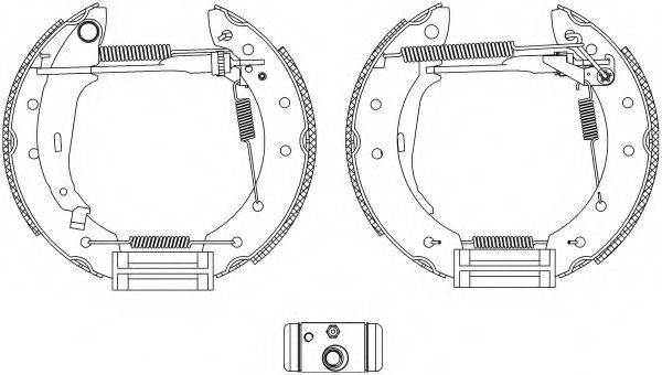 PAGID R1294 Комплект тормозных колодок