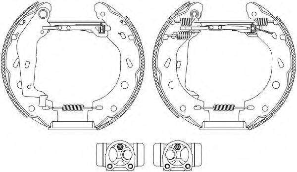 PAGID R1165 Комплект тормозных колодок