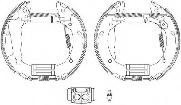 PAGID R1340 Комплект тормозных колодок