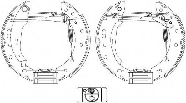 PAGID R1351 Комплект тормозных колодок
