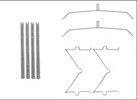PAGID K0681 Комплектующие, колодки дискового тормоза