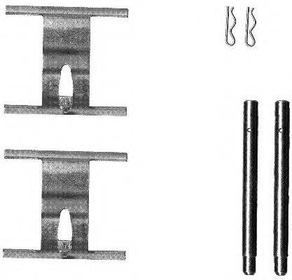 PAGID K0166 Комплектующие, колодки дискового тормоза