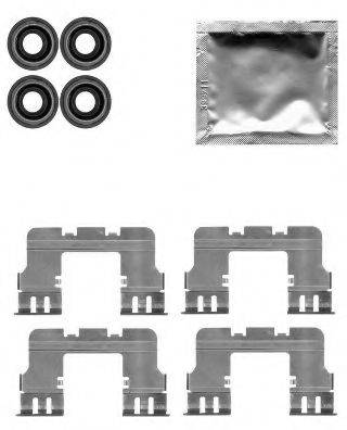 PAGID K0372 Комплектующие, колодки дискового тормоза