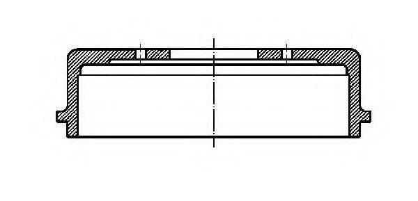 METELLI 180003 Тормозной барабан