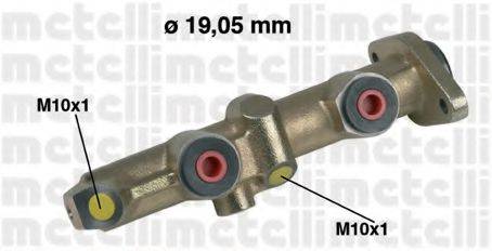 METELLI 050076 Главный тормозной цилиндр