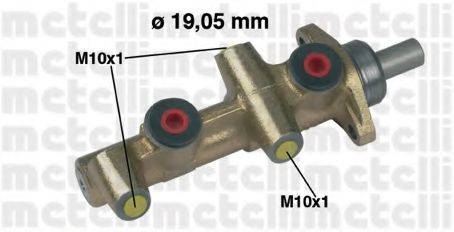 METELLI 050138 Главный тормозной цилиндр