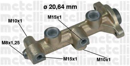 METELLI 050178 Главный тормозной цилиндр