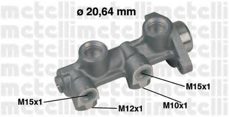 METELLI 050181 Главный тормозной цилиндр