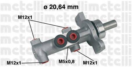 METELLI 050422 Главный тормозной цилиндр