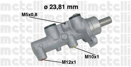 METELLI 050462 Главный тормозной цилиндр