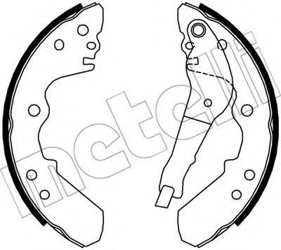 METELLI 530310Y Комплект тормозных колодок