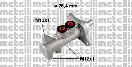 METELLI 050609 Главный тормозной цилиндр