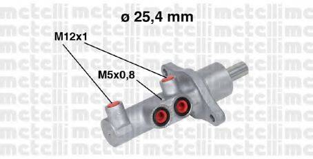 METELLI 050543 Главный тормозной цилиндр