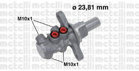 METELLI 050678 Главный тормозной цилиндр