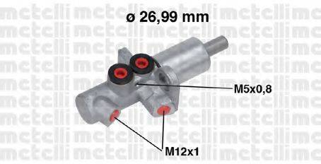 METELLI 050733 Главный тормозной цилиндр