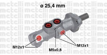 METELLI 050756 Главный тормозной цилиндр