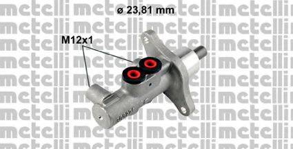 METELLI 050776 Главный тормозной цилиндр
