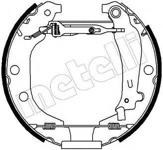 METELLI 510077 Комплект тормозных колодок