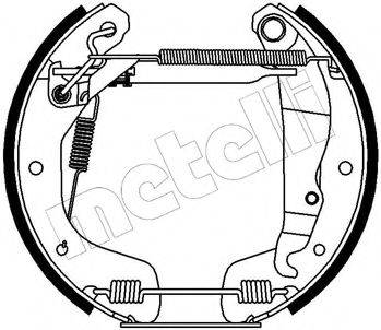 METELLI 510081 Комплект тормозных колодок