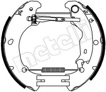 METELLI 510089 Комплект тормозных колодок