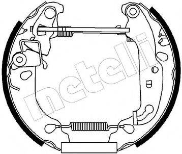 METELLI 510168 Комплект тормозных колодок