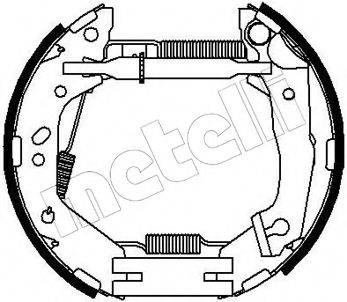 METELLI 510211 Комплект тормозных колодок