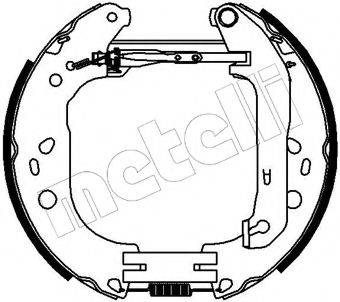 METELLI 510229 Комплект тормозных колодок