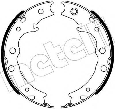 METELLI 530539 Комплект тормозных колодок, стояночная тормозная система