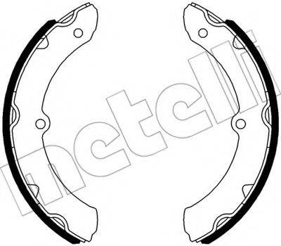 METELLI 530638 Комплект тормозных колодок