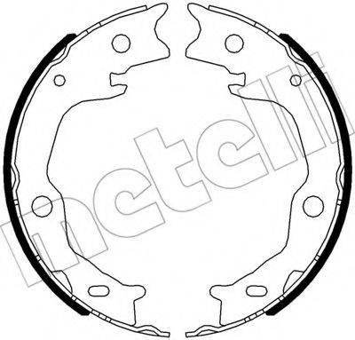 METELLI 530645 Комплект тормозных колодок, стояночная тормозная система