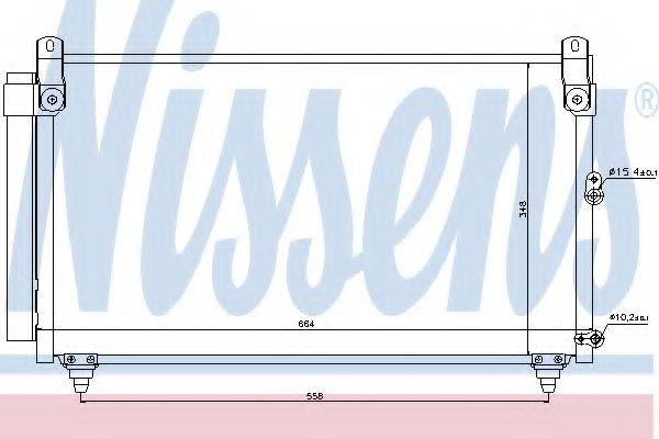 NISSENS 940191 Конденсатор, кондиционер