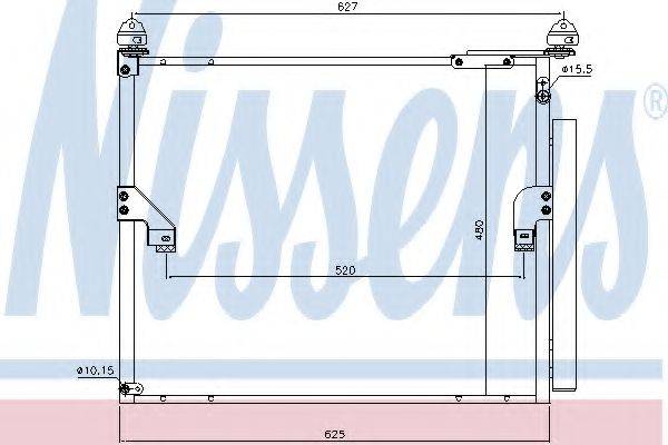NISSENS 940508 Конденсатор, кондиционер