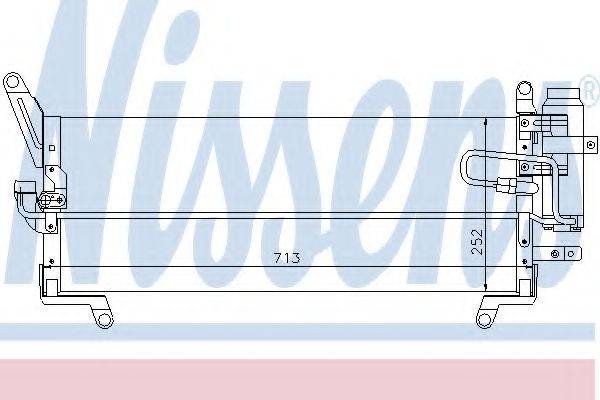 NISSENS 94203 Конденсатор, кондиционер